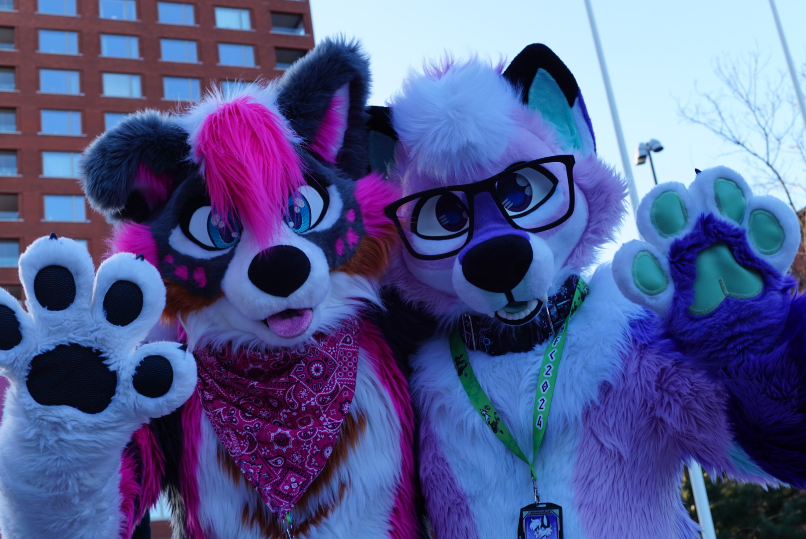 Myself (@FluffyBarks7) & @knallstock